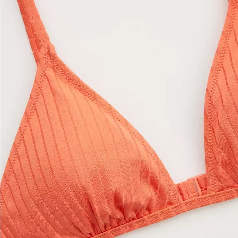 Aerie Ribbed Shine Bikini - Picture 3 of 9